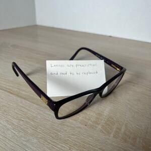 Versace Mod.3184 5066 Eyeglasses Purple Gold Frame 52-16-140 Italy